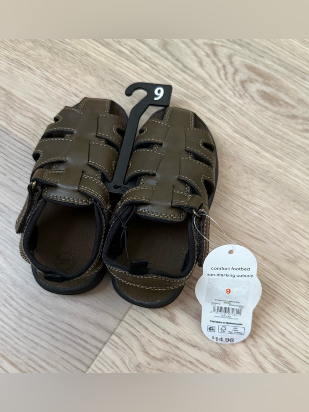 Toddler Boy Closed-Toe Fisherman Sandals